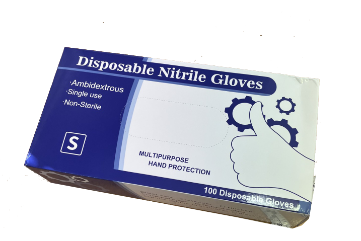 Medical Nitrile Examination Gloves Pack of 100pcs