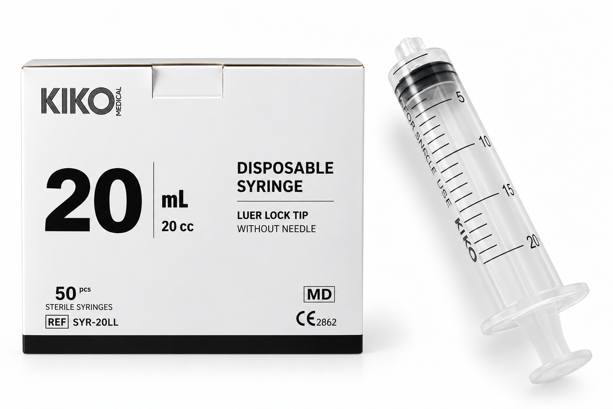 Disposable Luer Lock Syringe Without Needle