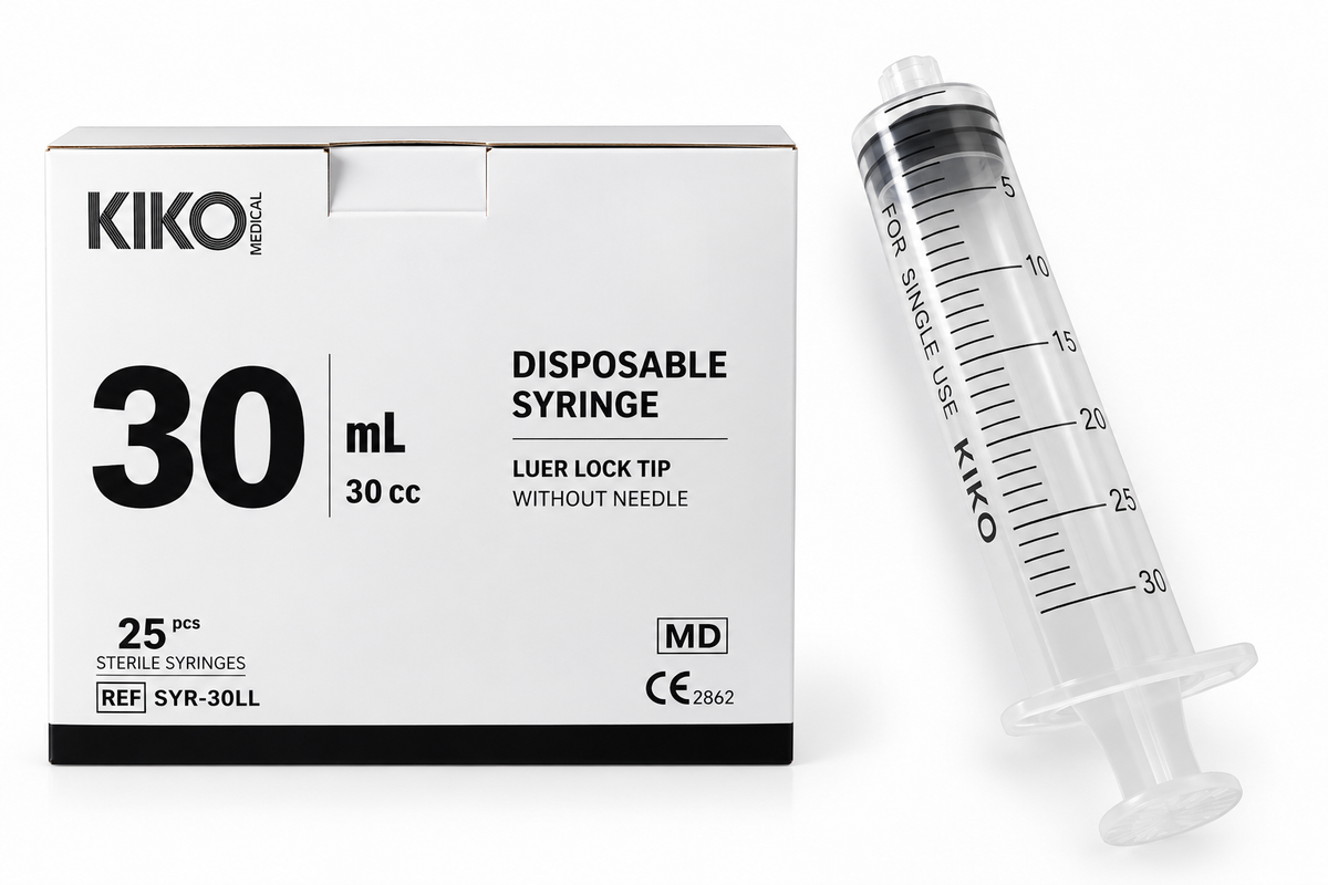 Disposable Luer Lock Syringe Without Needle