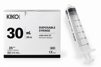 Disposable Luer Lock Syringe Without Needle