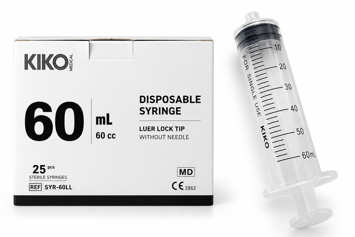 Disposable Luer Lock Syringe Without Needle