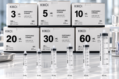 Disposable Luer Lock Syringe Without Needle