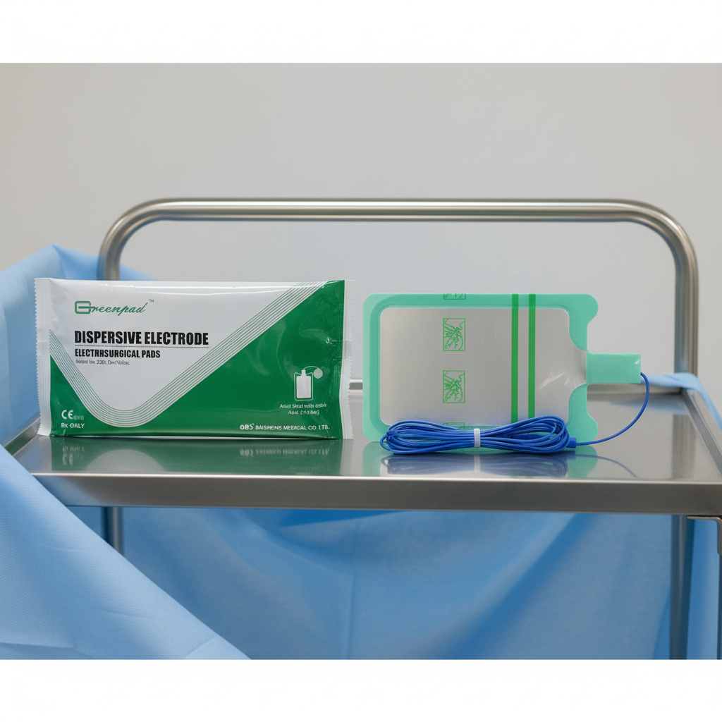 Dispersive Electrode Electrosurgical Pad with Packaging