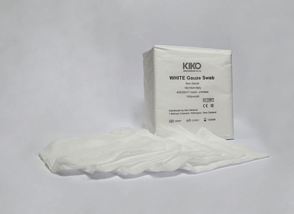White Gauze Swab Pack of 100pcs Carton of 100 Packs